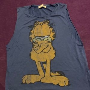Garfield muscle tee